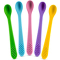 First-Stage Silicone Baby Spoons – Self-Feeding Set