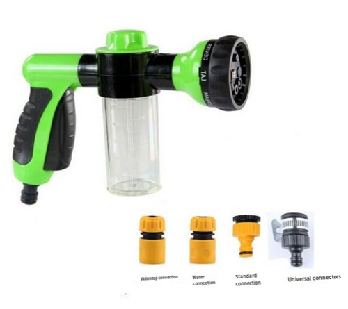 8-in-1 Dog Shower Sprayer & Grooming Brush